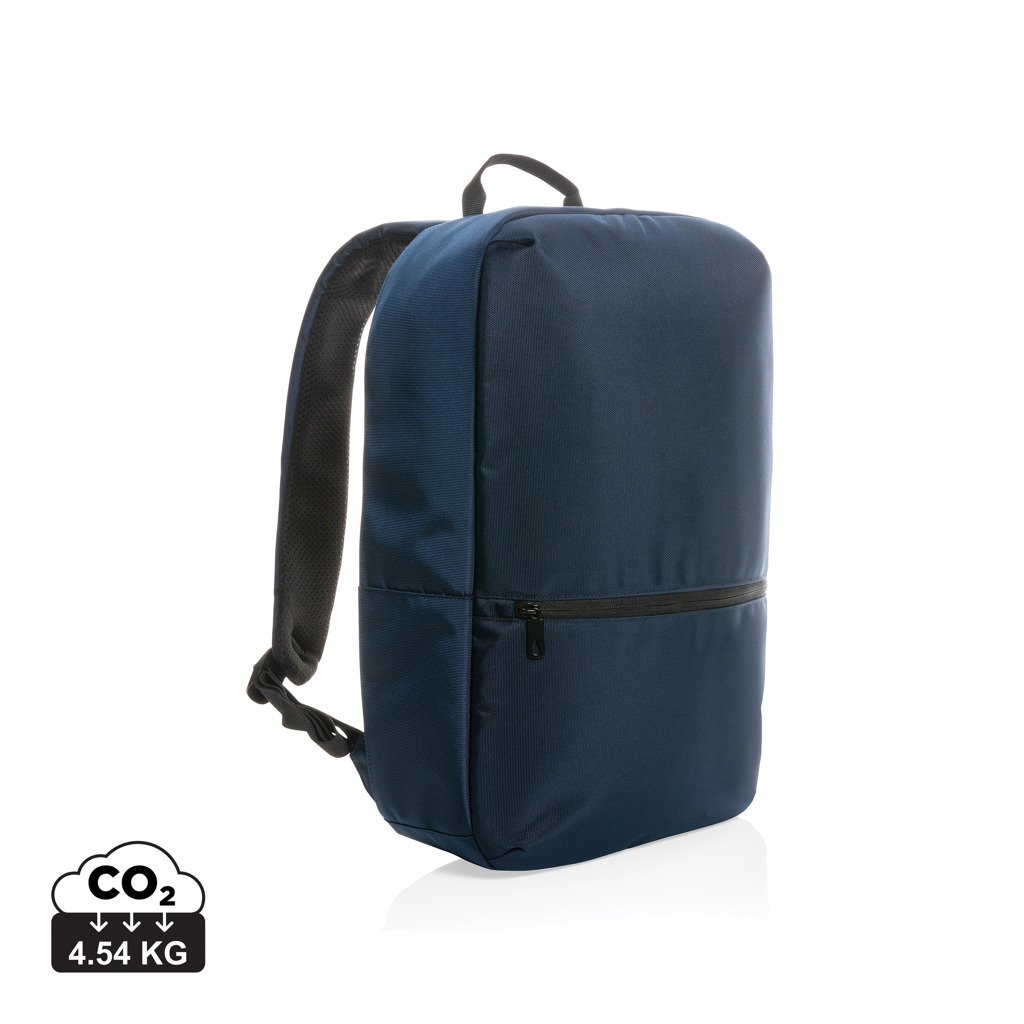 Sac à dos personnalisé pour ordinateur 15,6 pouces Impact bleu marine et gris